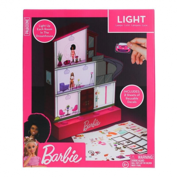 Obrázok pre Paladone Barbie Dreamhouse Light with Stickers Ambientní osvětlení