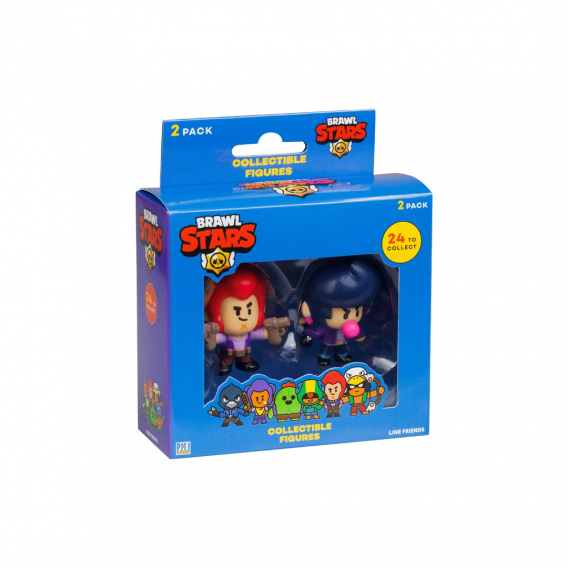 Obrázok pre BRAWL STARS S1 FIGURES - 2 PACK VER.A