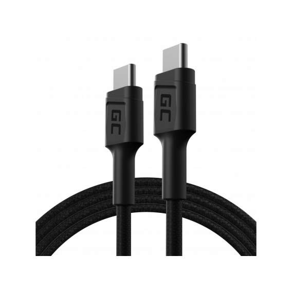 Obrázok pre Green Cell KABGC30 USB kabel USB 2.0 1,2 m USB C Černá