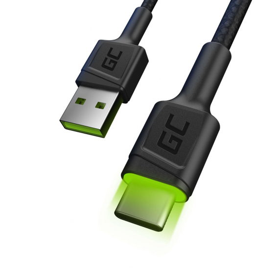 Obrázok pre Green Cell KABGC06 USB kabel 1,2 m USB A USB C Černá