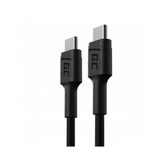 Obrázok pre Green Cell KABGC31 USB kabel USB 2.0 0,3 m USB C Černá