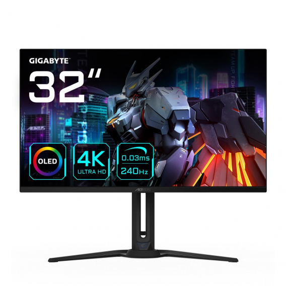 Obrázok pre GIGABYTE FO32U2 počítačový monitor 80 cm (31.5") 3840 x 2160 px 4K Ultra HD OLED Černá