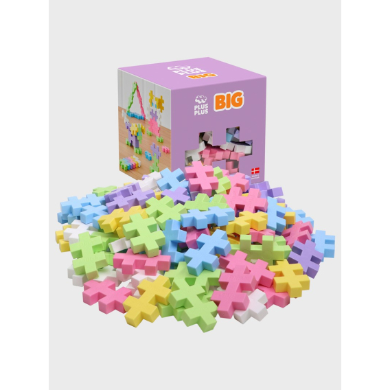 Obrázok pre Plus-Plus BIG Pastel Colormix 3D puzzle 100 kusů Umění