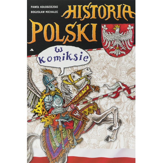 Obrázok pre ISBN Historia Polski w komiksie knihy Náboženství Polský Pevná vazba 168 str.