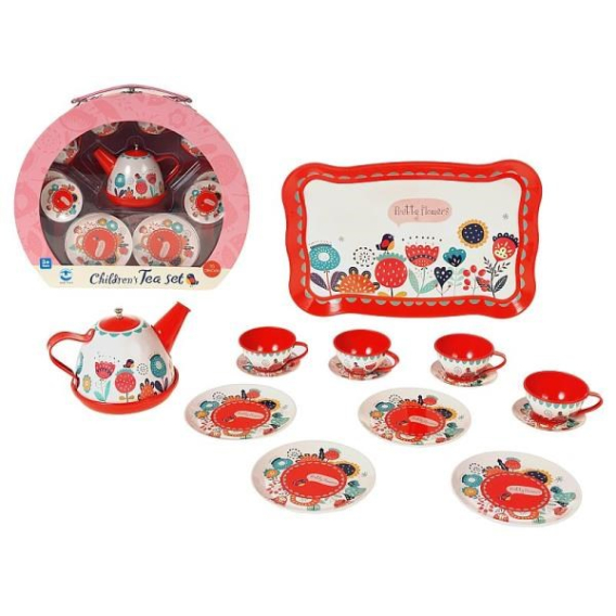 Obrázok pre Metal tea set 15 pieces