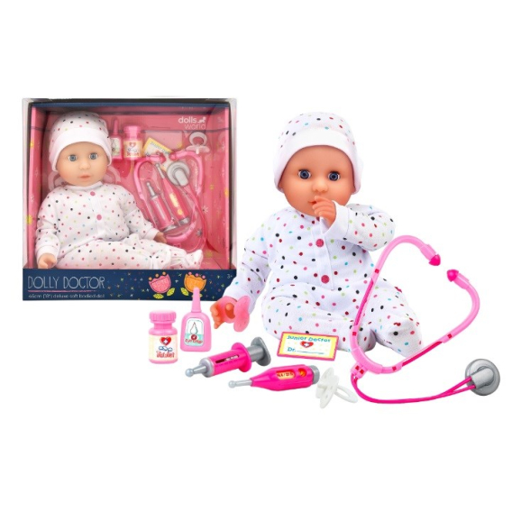 Obrázok pre DollsWorld Dolly Doctor Doll 46cm 78502 85027