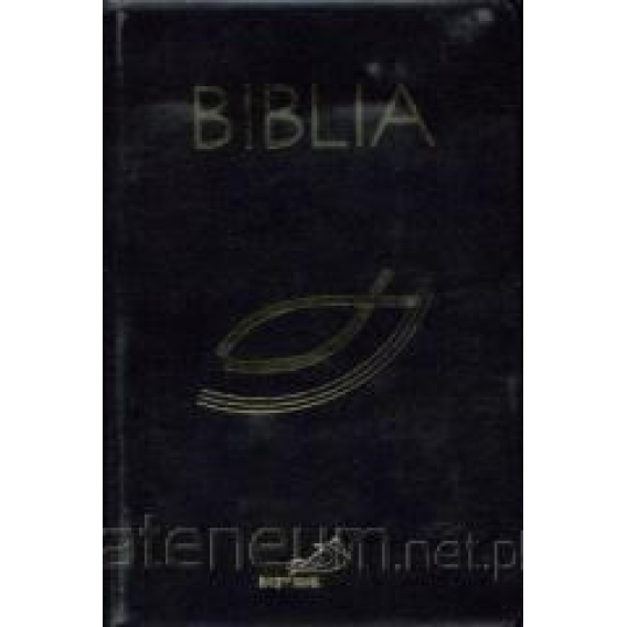 Obrázok pre Black Fish Bible with Zipper