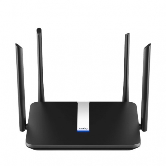 Obrázok pre Cudy X6 bezdrátový router Gigabit Ethernet Dvoupásmový (2,4 GHz / 5 GHz) Černá