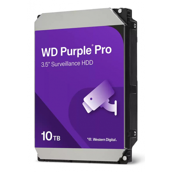 Obrázok pre Western Digital Purple Pro WD102PURP vnitřní pevný disk 10 TB 7200 ot/min 512 MB 3.5" Serial ATA III