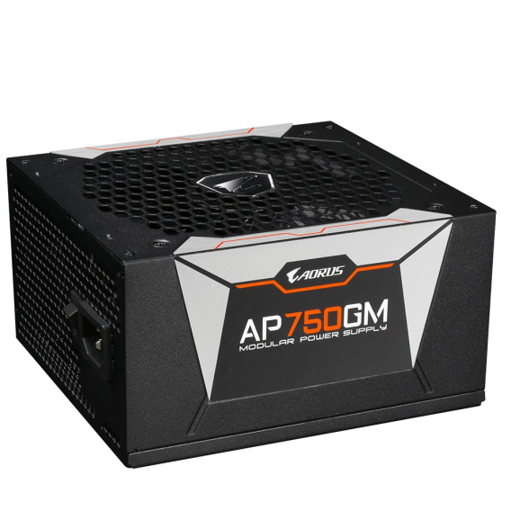 Obrázok pre Gigabyte GP-AP750GM napájecí zdroj 750 W 20+4 pin ATX ATX Černá