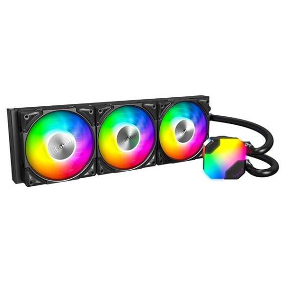 Obrázok pre Montech Hyper Flow ARGB AIO Water Cooling, black - 360 mm