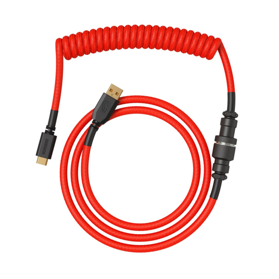 Obrázok pre Glorious Gaming GLO-KB-ACC-CBL-COIL-CRED Kabel pro myš/klávesnici Červená 1,4 m