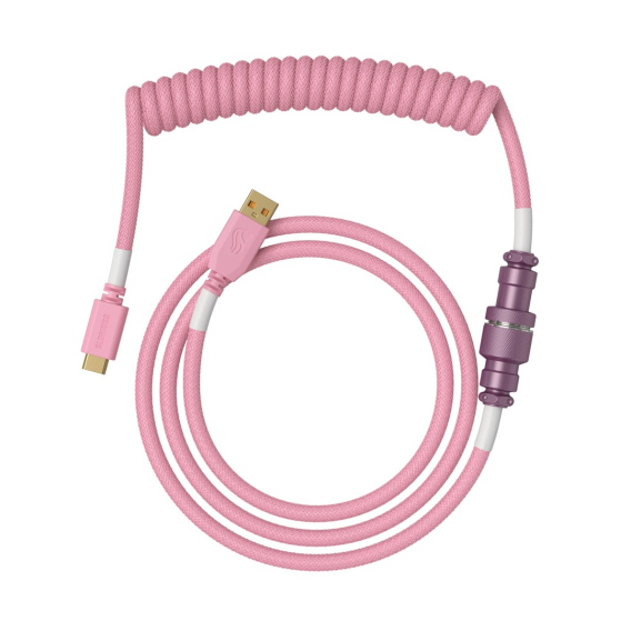 Obrázok pre Glorious Gaming GLO-KB-ACC-CBL-COIL-PPNK Kabel pro myš/klávesnici Růžová 1,4 m