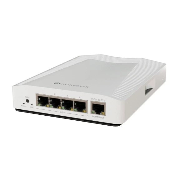 Obrázok pre Mikrotik CRS304-4XG-IN síťový přepínač 10G Ethernet (100/1000/10000) Podpora napájení po Ethernetu (PoE) Bílá