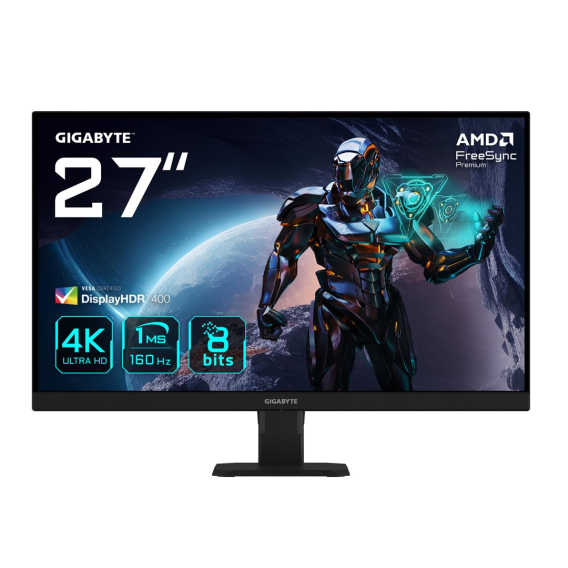Obrázok pre GIGABYTE GS27U počítačový monitor 68,6 cm (27") 3840 x 2160 px 4K Ultra HD LCD Černá