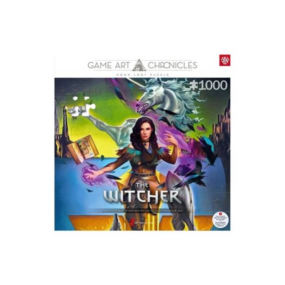 Obrázok pre Good Loot Game Art Chronicles Puzzle: The Witcher Yennefer & Salvador Dali (1000 elements)