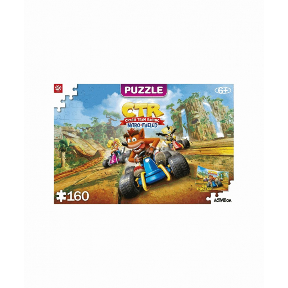 Obrázok pre Good Loot Kids Puzzle Crash Team Racing Nitro-Fueled (160 prvků)