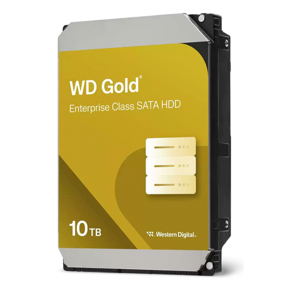 Obrázok pre Western Digital Gold WD103KRYZ vnitřní pevný disk 10 TB 7200 ot/min 512 MB 3.5" Serial ATA III