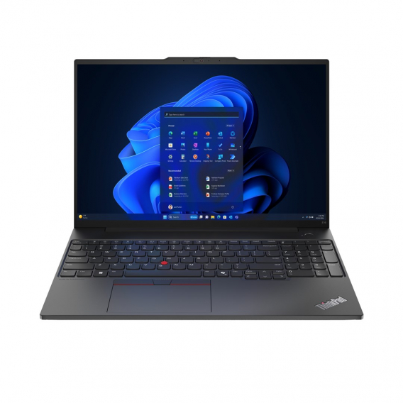 Obrázok pre Lenovo ThinkPad E16 AMD Ryzen™ 5 7535HS Laptop 40,6 cm (16") WUXGA 16 GB DDR5-SDRAM 512 GB SSD Wi-Fi 6E (802.11ax) Windows 11 Pro Černá