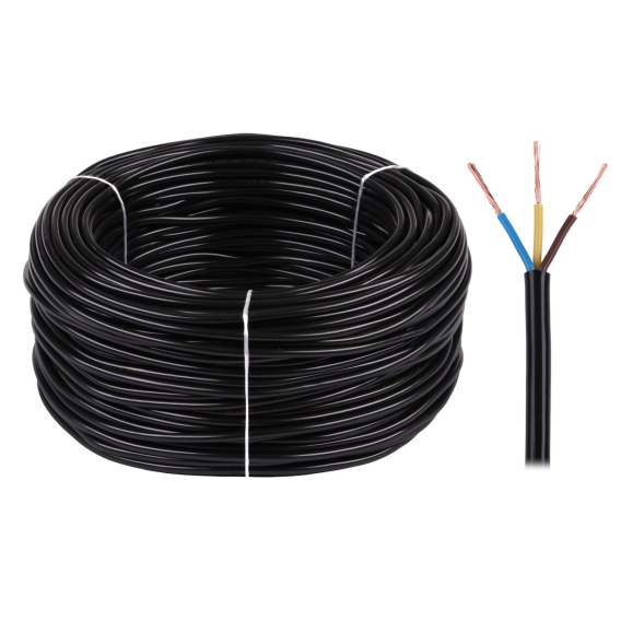 Obrázok pre SMYp Speaker Cable 2 x 0.35mm black 200m