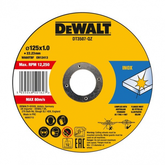 Obrázok pre DeWalt 355 x 25.4 90t Steel Stationary