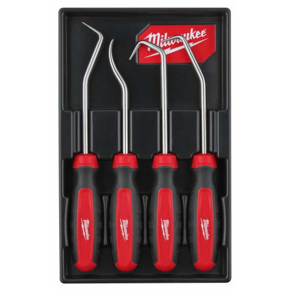 Obrázok pre MILWAUKEE HOOK SET 4 pcs. HEAVY DUTY