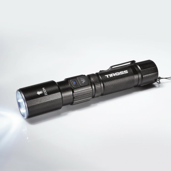 Obrázok pre TIROSS LED FLASHLIGHT 1000 lm RECHARGEABLE TS1890