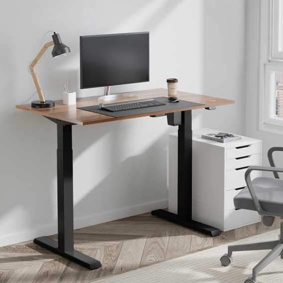 Obrázok pre Ergo Office ER-403B Sit-stand Desk Table Frame Electric Height Adjustable Desk Office Table Without Table Top Black