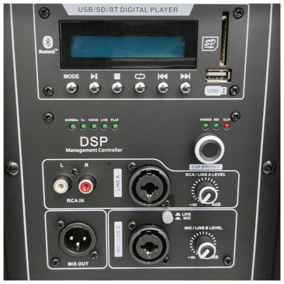 Obrázok pre DNA SPX15 DSP Active Loudspeaker 15"