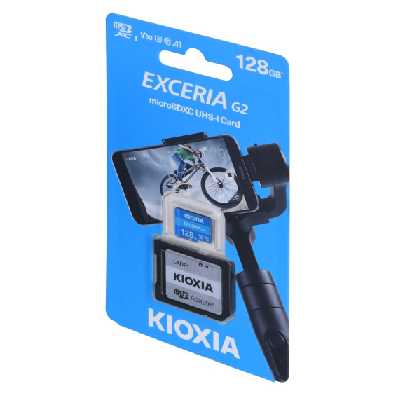 Obrázok pre Kioxia EXCERIA G2 128 GB MicroSDHC UHS-III Třída 10