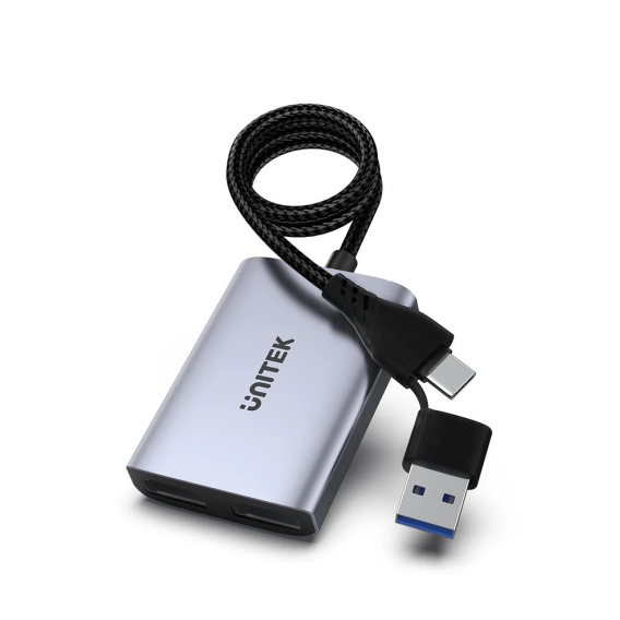 Obrázok pre USB-A/USB-C | 2x HDMI adaptér - Unitek V1427A01