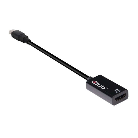 Obrázok pre CLUB 3D CAC-1180 Mini DisplayPort 1.4 to HDMI 2.0b HDR Active Adapter