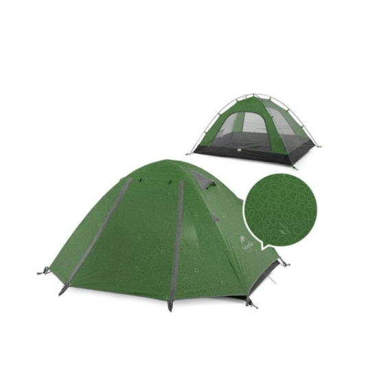 Obrázok pre Stan NATUREHIKE P-SERIES 4 UV NH18Z044-P FOREST GREEN Zelená