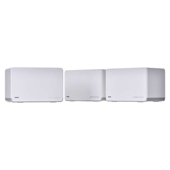 Obrázok pre Mercusys Halo H70X (3-pack) Dvoupásmový (2,4 GHz / 5 GHz) Wi-Fi 6 (802.11ax) Bílá Vnitřní