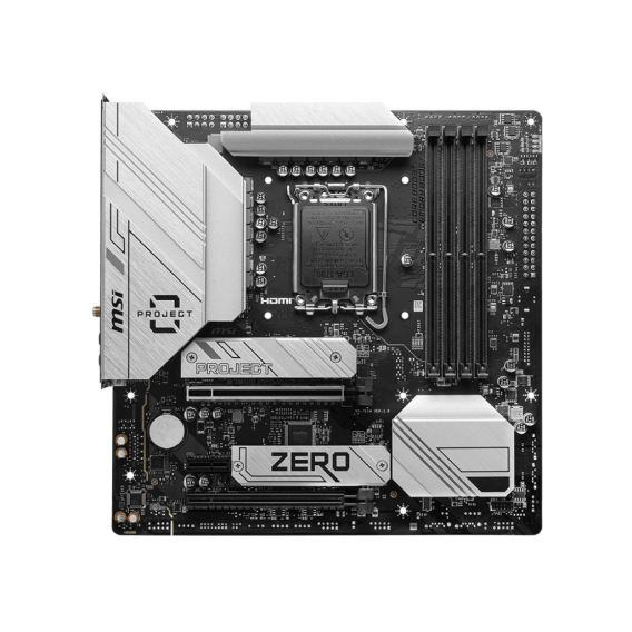 Obrázok pre MSI B760M Ptoject Zero Intel B760 LGA 1700 Micro ATX