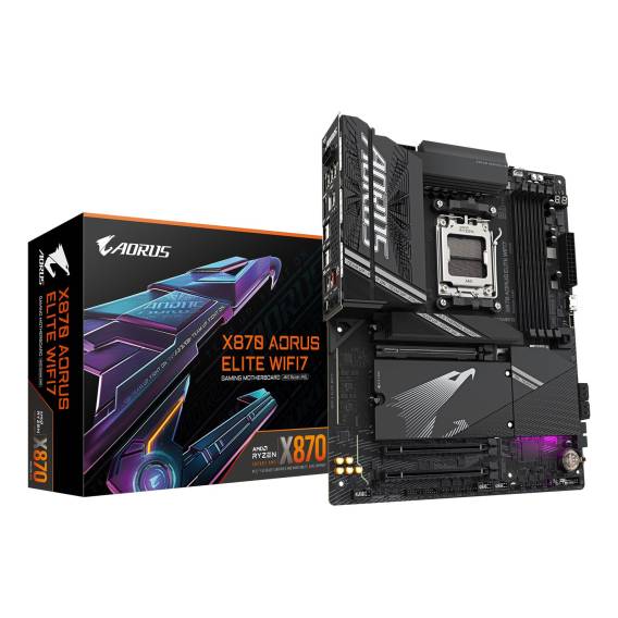 Obrázok pre GIGABYTE X870 AORUS ELITE WIFI7 AMD X870 Zásuvka AM5 ATX