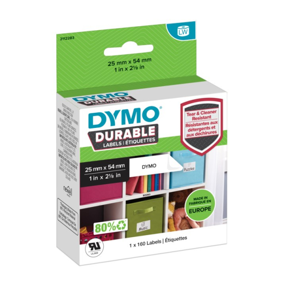 Obrázok pre DYMO Durable Bílá Samolepicí štítek