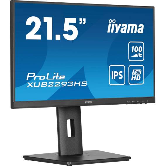 Obrázok pre iiyama ProLite XUB2293HS-B6 počítačový monitor 54,6 cm (21.5") 1920 x 1080 px Full HD LED Černá