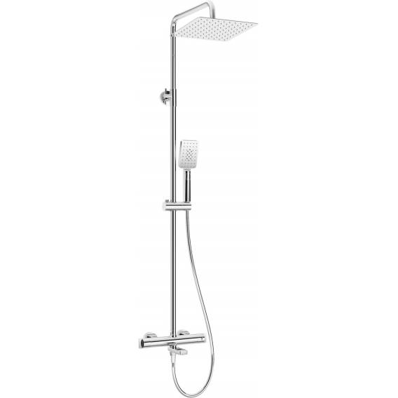 Obrázok pre Rain shower with thermostatic bathtub faucet