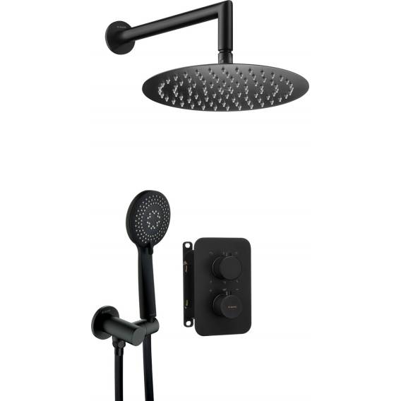 Obrázok pre Concealed shower set with thermostatic BOX