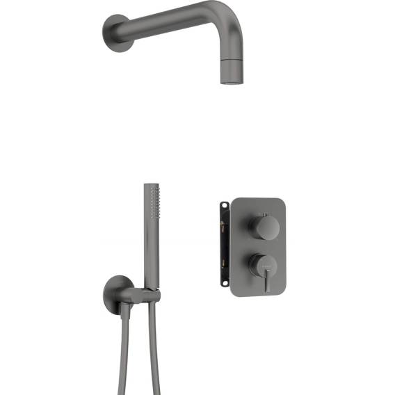 Obrázok pre Concealed shower set with mixer BOX - with hand shower