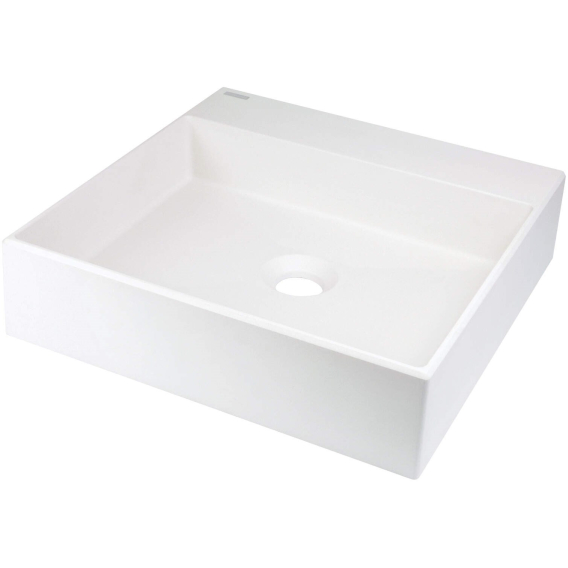 Obrázok pre Granite countertop washbasin with space for a tap - 400x400 mm