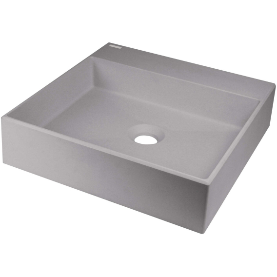 Obrázok pre Granite countertop washbasin with space for a tap - 400x400 mm