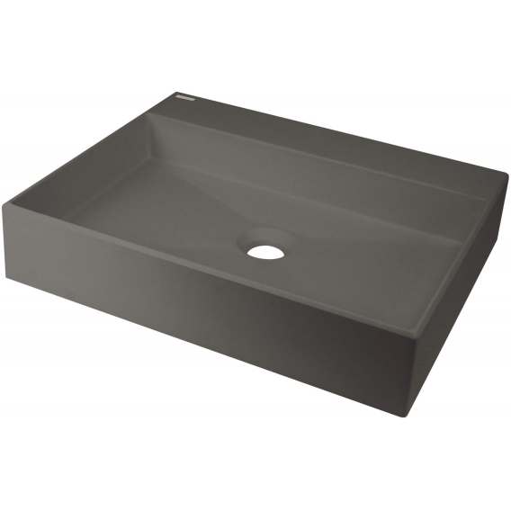 Obrázok pre Granite countertop washbasin with space for a tap - 500x400 mm