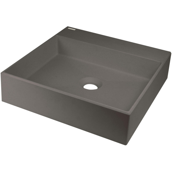 Obrázok pre Granite countertop washbasin with space for a tap - 400x400 mm