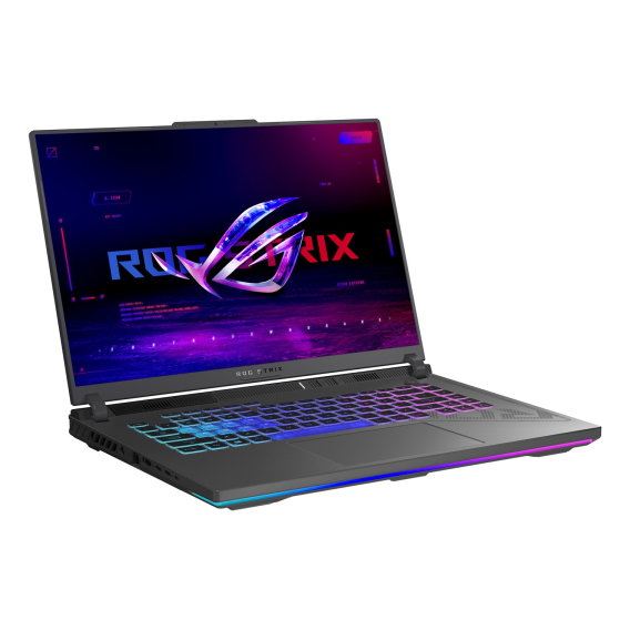 Obrázok pre ASUS ROG Strix G16 G614JZ-N3012W Intel® Core™ i7 i7-13650HX Laptop 40,6 cm (16") WUXGA 16 GB DDR5-SDRAM 512 GB SSD NVIDIA GeForce RTX 4080 Wi-Fi 6E (802.11ax) Windows 11 Home Černá, Šedá