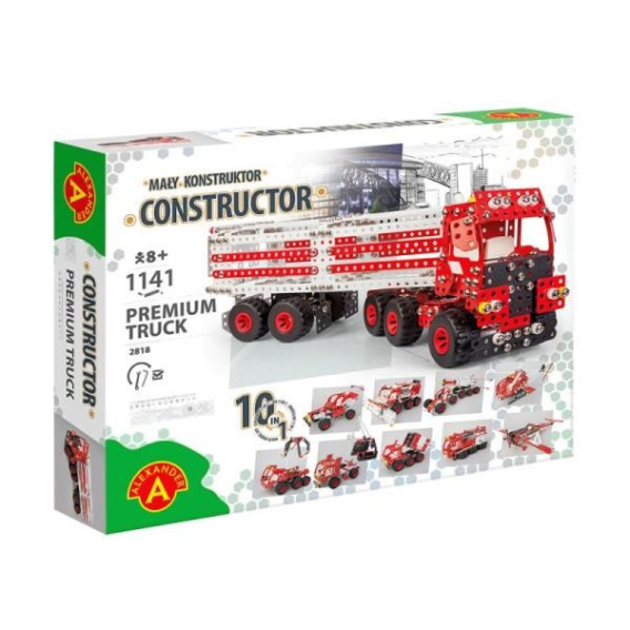 Obrázok pre Small Constructor 10in1 PREMIUM TRUCK 1141 pieces 2818 ALEXANDER