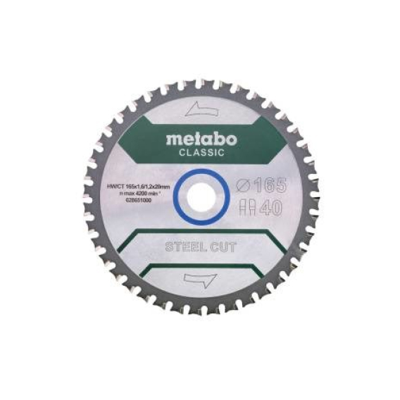 Obrázok pre Metabo 628651000 pilový kotouč 16,5 cm 1 kusů