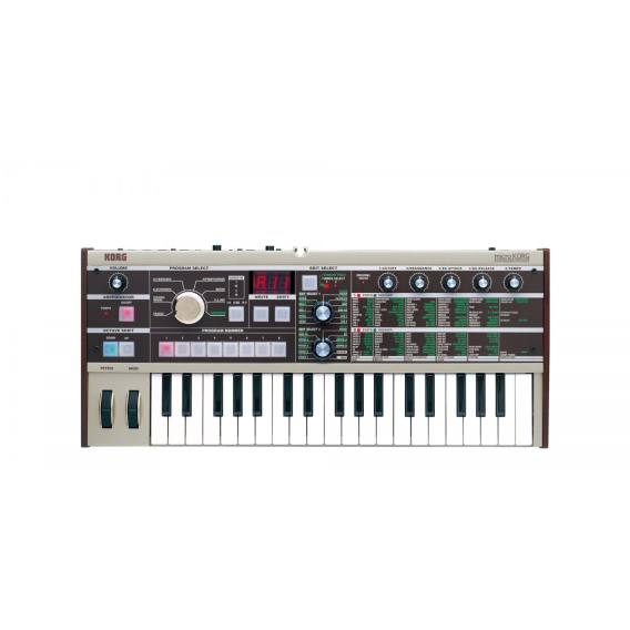 Obrázok pre Korg microKORG MK1 - analogový syntezátor s vokodérem, šedý