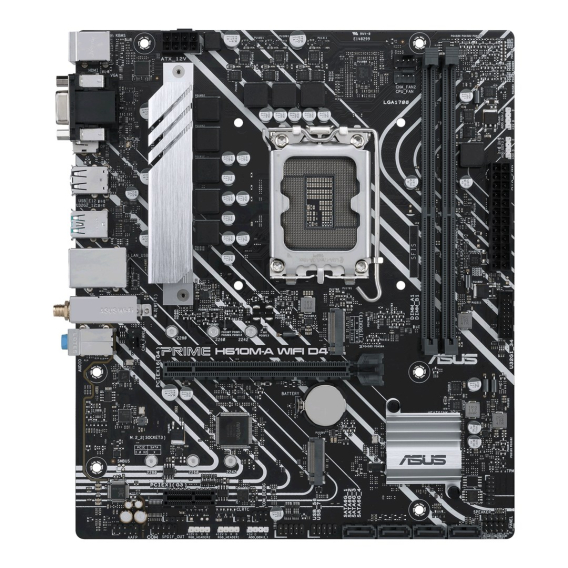 Obrázok pre ASUS PRIME H610M-A WIFI D4 Intel H610 LGA 1700 Micro ATX